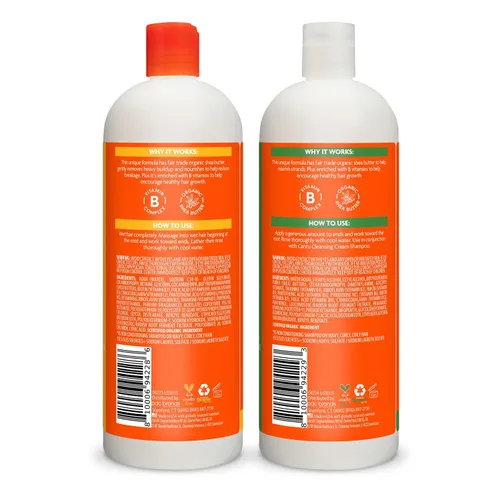 Vista 10 de Cantu Champú y acondicionador con manteca de karité para cabello natural, 1L (paquete de 2)
