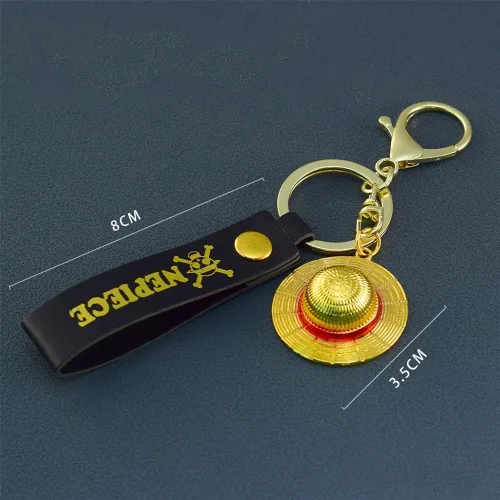 Vista 2 de Anime A Piece Luffy Pirates Boat Llavero Cosplay Figuras de acción Dibujos Animados Joyería Regalo para Niños Niñas