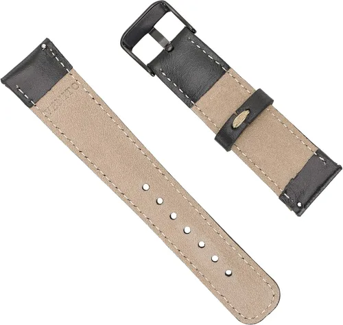 Vista 2 de Venito Correa de reloj de piel Toscana compatible con Samsung Galaxy Watch Active/Active 2