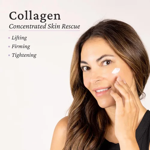 Vista 5 de Elastalift Suero de colágeno para la cara + crema corporal de colágeno y crema hidratante facial, paquete de 2 piezas para el cuidado de la piel