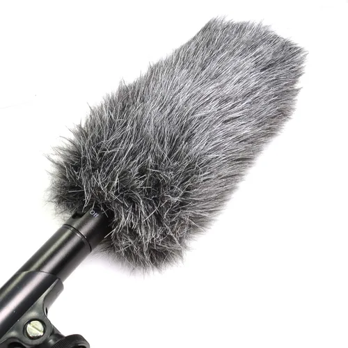Vista 3 de Micrófono DeadCat para Rode VideoMic GO Micrófono en cámara, cubierta de protección de bloqueador de parabrisas Micrófono peludo DeadCat para Rode