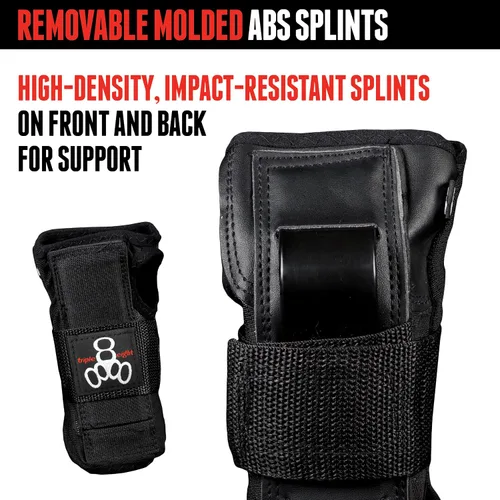 Vista 2 de Triple Eight WRISTSAVER II Wrist Guards – Ideal for Skateboarding, in-line Skating, and Roller Skating