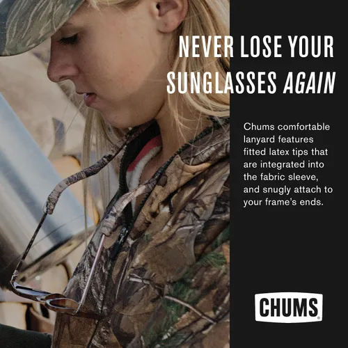 Vista 2 de Chums Original Patterns - Sujetador para lentes de sol y anteojos estampados, unisex