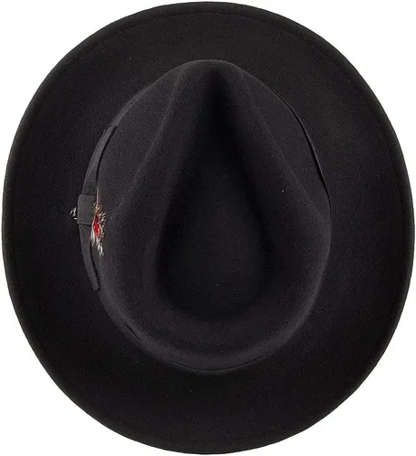 Vista 4 de Jaxon Ford Fedora triturable (XL, negro), Negro