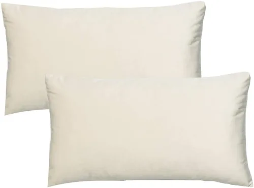 Vista 13 de VAKADO Juego de 2 fundas de almohada de terciopelo beige crema de 16 x 16 pulgadas, fundas de cojín cuadradas suaves y sólidas, decoración del hogar