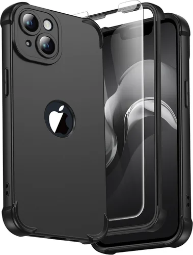 Vista 97 de ORETECH Funda para iPhone 11, con [2 protectores de pantalla de vidrio templado] [prueba de caídas de grado militar de 10 pies]