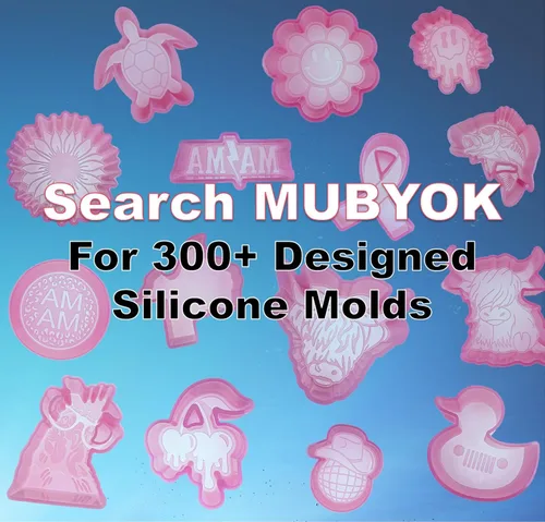 Vista 4 de MUBYOK M373 - Molde de silicona Freshie para hornear perlas aromáticas de MUBYOK M373 Try That in a Small Town