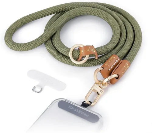 Vista 8 de Cordón para teléfono 1, lengüeta de amarre 2, cordón cruzado para teléfono celular, cordón de cuerda, correa ajustable universal para teléfono