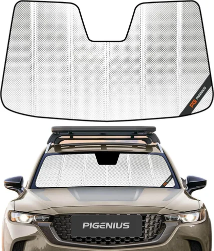 Vista 25 de Pigenius Parasol de parabrisas para Mazda CX-5 2013-2016 Parasol de ventana delantera - Salvaguardia