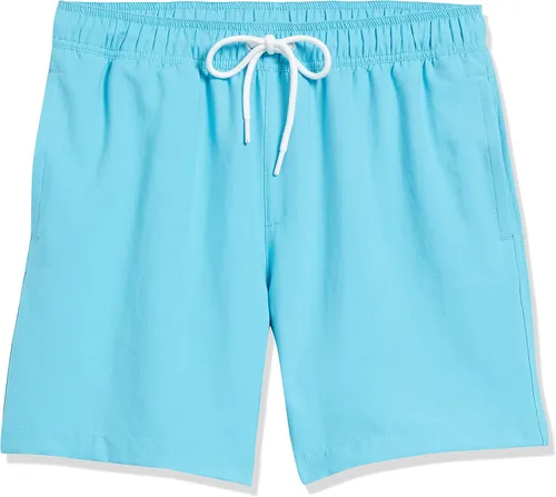 Vista 4 de Tienda Essentials - Traje de baño para hombre, secado rápido, 7 pulgadas