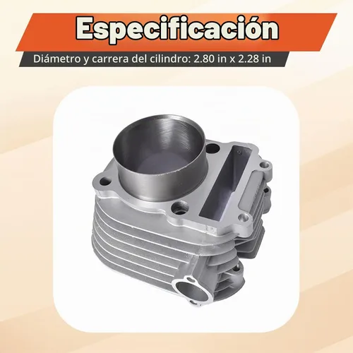 Vista 3 de Labwork Cilindro Junta Pistón Top End Kit Reemplazo para 4BD-11310-01-00
