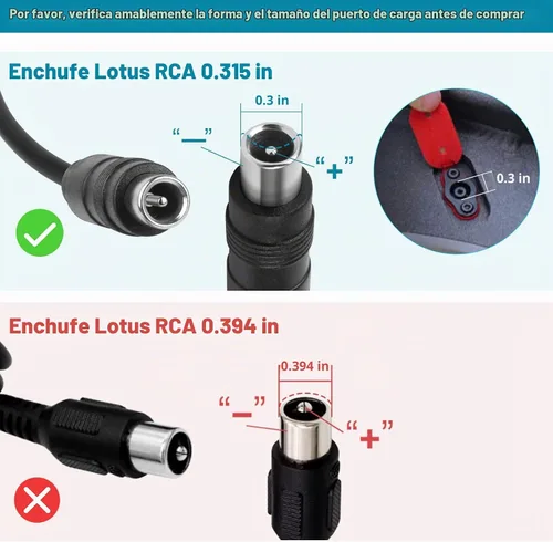 Vista 2 de TREE.NB Cargador eléctrico de la vespa de 42V 2A para la batería del Li-ion
