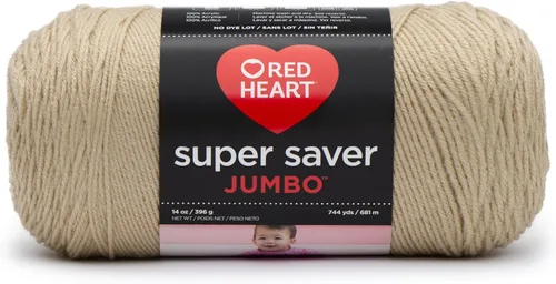 Vista 63 de Red Heart Super Saver Jumbo Ovillo de lana, Amatista
