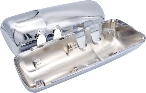Vista 5 de Par de cubiertas cromadas para espejo de puerta para Kenworth T680/T880