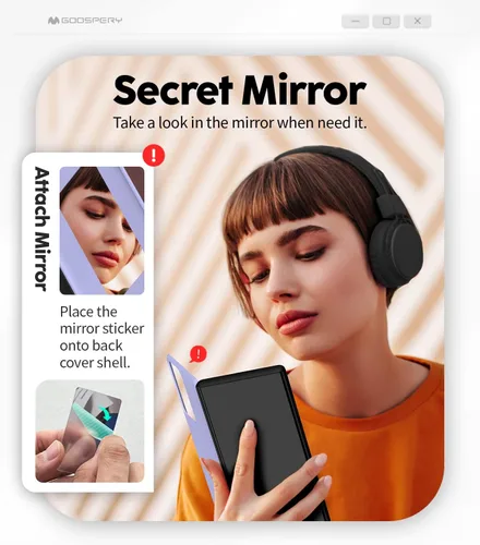 Vista 131 de GOOSPERY Parachoques magnético para puerta compatible con Galaxy S9 Plus, tarjetero tipo billetera con cierre automático por iman, funda protectora