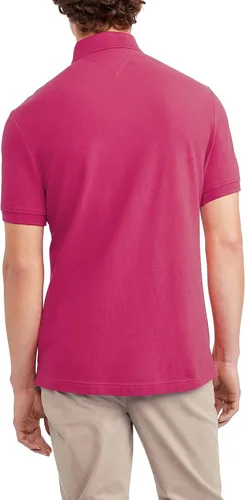 Vista 120 de Tommy Hilfiger Polo de piqué de algodón de manga corta para hombre en ajuste regular