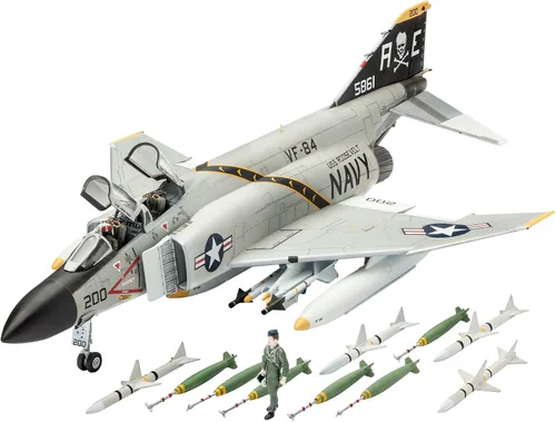 Vista 3 de Revell of Germany 03941 F-4J Phantom Ll Kit de construcción