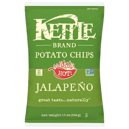 Vista 35 de Kettle Brand Papas Fritas, Backyard Barbeque Kettle Chips, Bolsa de Aperitivos, 1.5 Oz
