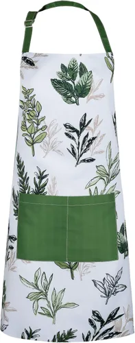 Vista 15 de RosieLily Delantal de gallo lindo delantal de pollo para mujer, color beige con bolsillos para cocinar, hornear, jardinería, regalos