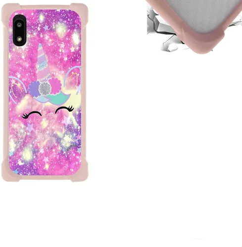 Vista 46 de jioeuinly Funda compatible con ZTE Blade X1 5G Phone Case PC Backplane + cubierta de silicona suave marco XSH