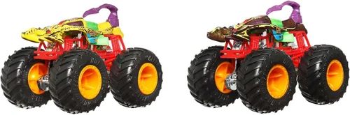 Vista 2 de Hot Wheels Monster Trucks - Surtido de juguetes de coche con cambio de color, 3 años