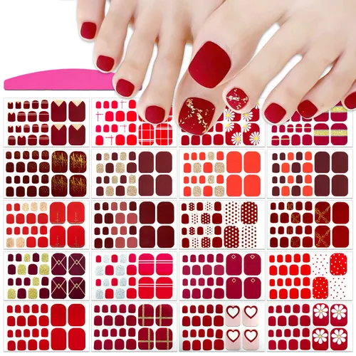 Vista 9 de 440 puntas, 20 hojas de calcomanías de uñas de gel para mujeres, calcomanías de uñas de gel con estampado de mármol, tiras autoadhesivas de esmalte