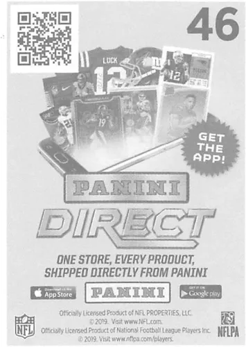 Vista 2 de 2019 NFL Football Panini Album Sticker #46 Stephen Hauschka Buffalo Bills (2 inches Wide X 2 1/4 Inch Tall Individual Album Sticker)