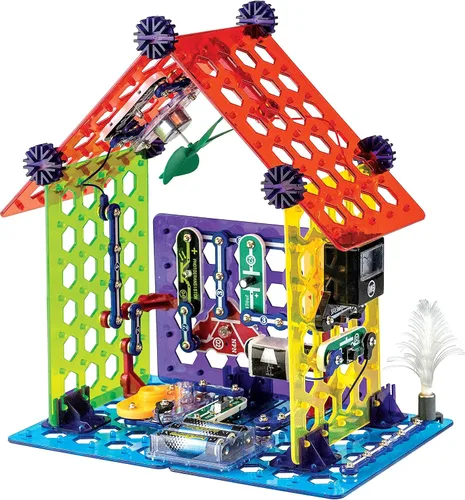 Vista 5 de Snap Circuits Elenco Kit de construcción de electrónica para el hogar de Snap Circuits para niños a partir de 8 años