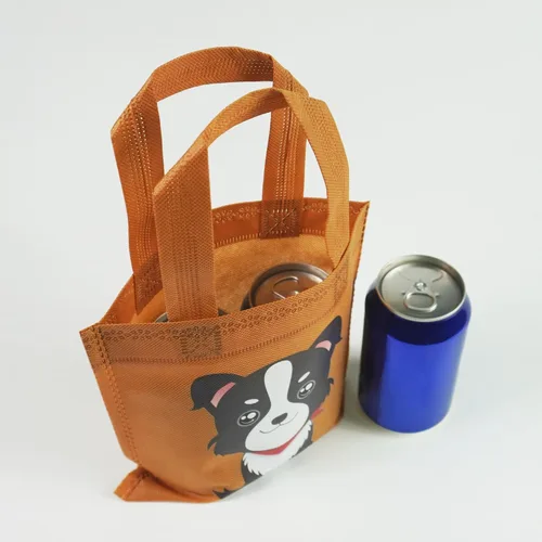 Vista 4 de BANBALLON 20 bolsas de golosinas para perros – Bolsas de golosinas no tejidas para cachorros para niños y baby showers, suministros para fiestas