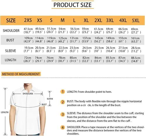 Vista 7 de Camisa hawaiana divertida de manga corta con botones y ajuste regular para hombre