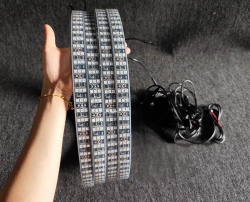 Vista 3 de 17.5 "triple fila RGB persiguiendo luces de rueda LED para camión