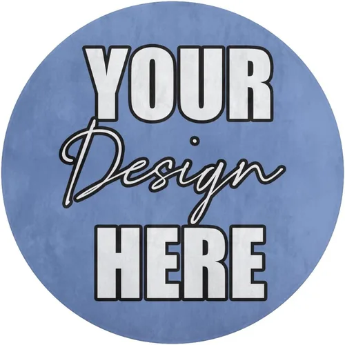 Vista 31 de Alfombra redonda personalizada para añadir tu propio texto/imagen/logotipo/foto, tapete antideslizante personalizado para puerta, alfombra de área