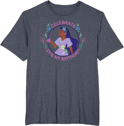 Vista 49 de Disney Encanto Isabela Madrigal It's My Birthday - Camiseta, Negro