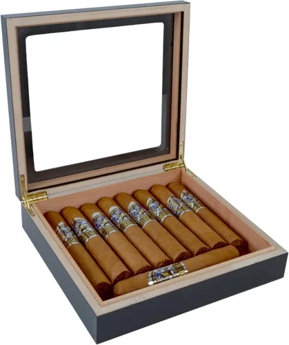 Vista 6 de Humidor pequeño con capacidad para 20 puros de Prestige Import Group