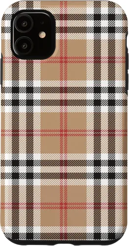 Vista 8 de Funda de franela a cuadros para iPhone 17