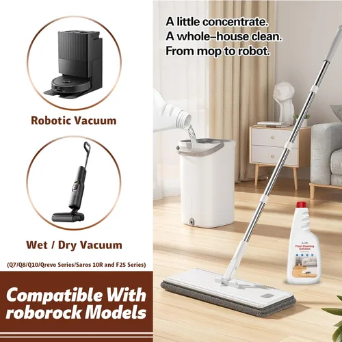 Vista 32 de Solución de limpieza de suelos compatible con la serie Tineco iFLOOR para todos los robots