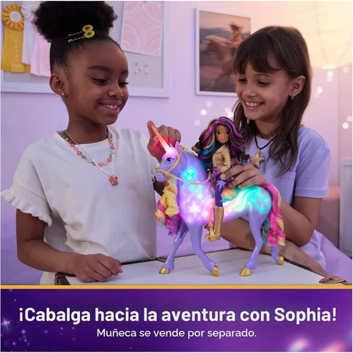 Vista 7 de Unicorn Academy Estrella silvestre iluminada, muñecas y juguetes