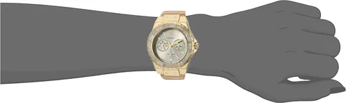 Vista 2 de Guess Mujer u0775l2Sporty Gold-tone Acero Inoxidable Reloj con Dial Multifunción y Tan Correa Hebilla