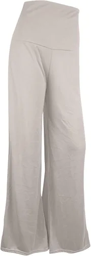 Vista 9 de SMIDOW Pantalones de yoga acampanados para mujer, cintura alta, talla grande, control de abdomen, pierna ancha, pantalones holgados, cómodos