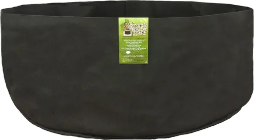 Vista 7 de Smart Pots - Recipiente de lados blandos Smart Pot de 600 galones, negro