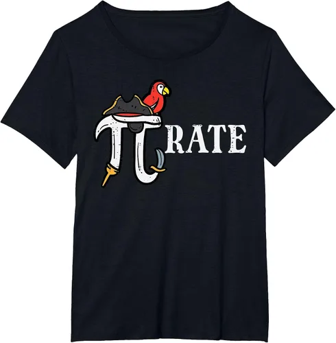 Vista 60 de Pirate Pi Funny Math Pie Halloween Disfraz Maestro Hombres Mujeres Camiseta Asphalt Grey