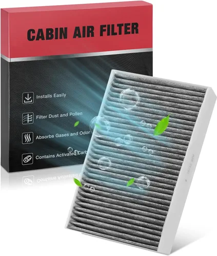 Vista 9 de Filtro de aire de cabina BDFHYK CF11182 compatible con Acura Integra RDX TLX MDX