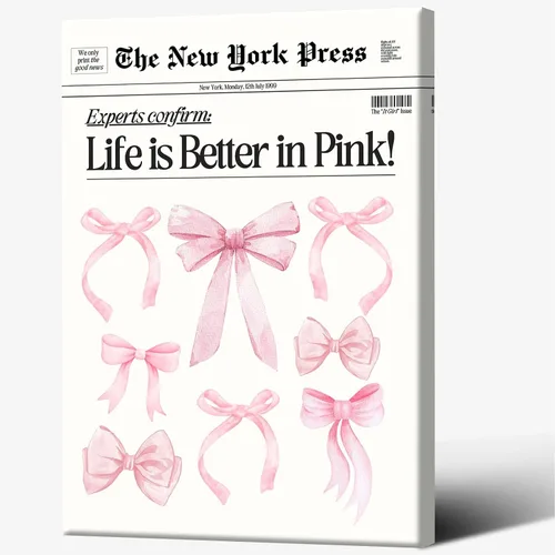 Vista 12 de Póster de pared de coqueta rosa de los años 70, diseño retro vintage de los años 70, póster estético de moda para habitación de adolescentes