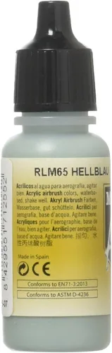 Vista 2 de Vallejo Pintura Azul Claro Rlm65 0.6 fl oz