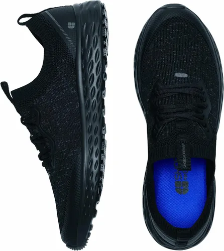 Vista 5 de Shoes for Crews Everlight Pro, Women's Slip Resistant Work Shoes, Water Resistant, Black