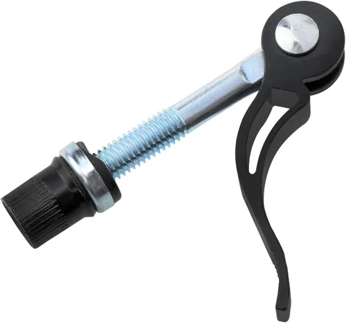 Vista 3 de Carpeta de bicicleta de aleación de aluminio resistente M8x65 abrazadera de asiento de bicicleta/poste de asiento de perno rápido adecuado