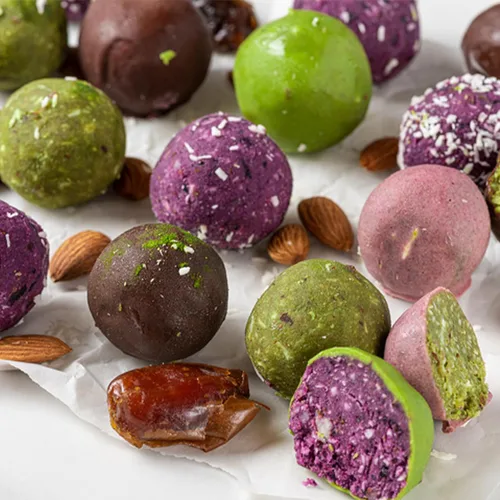 Vista 3 de Elan Anacardos Orgánicos de Acai y Arándano, 5.3 oz, Sin OGM, Veganos, Sin Gluten, Kosher, Nueces Glaseadas