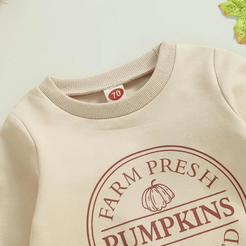 Vista 17 de Adobabirl Traje de Halloween para bebé, sudadera de fantasma, calabaza, mameluco, suéter de gran tamaño, lindo para otoño e invierno