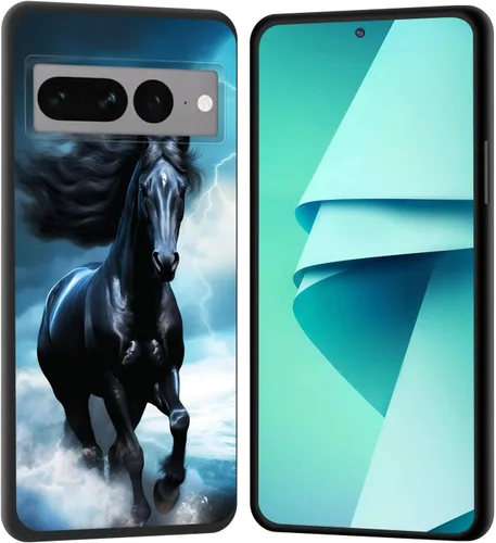Vista 52 de Funda para Pixel 4 XL, funda de goma de silicona suave a prueba de golpes, funda protectora de cuerpo completo para Google Pixel 4 XL, ciervo