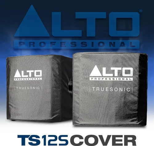 Vista 7 de ALTO Cubierta deslizable duradera para subwoofer amplificado TS12S con construcción de forro de nailon y acceso al mango
